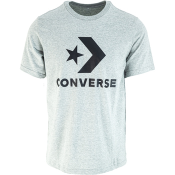 textil Toppe / T-shirts uden ærmer Converse Logo Chev Tee Grå