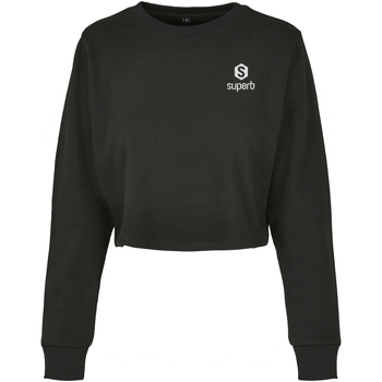 textil Dame Sweatshirts Superb 1982 BY131-BLACK Sort
