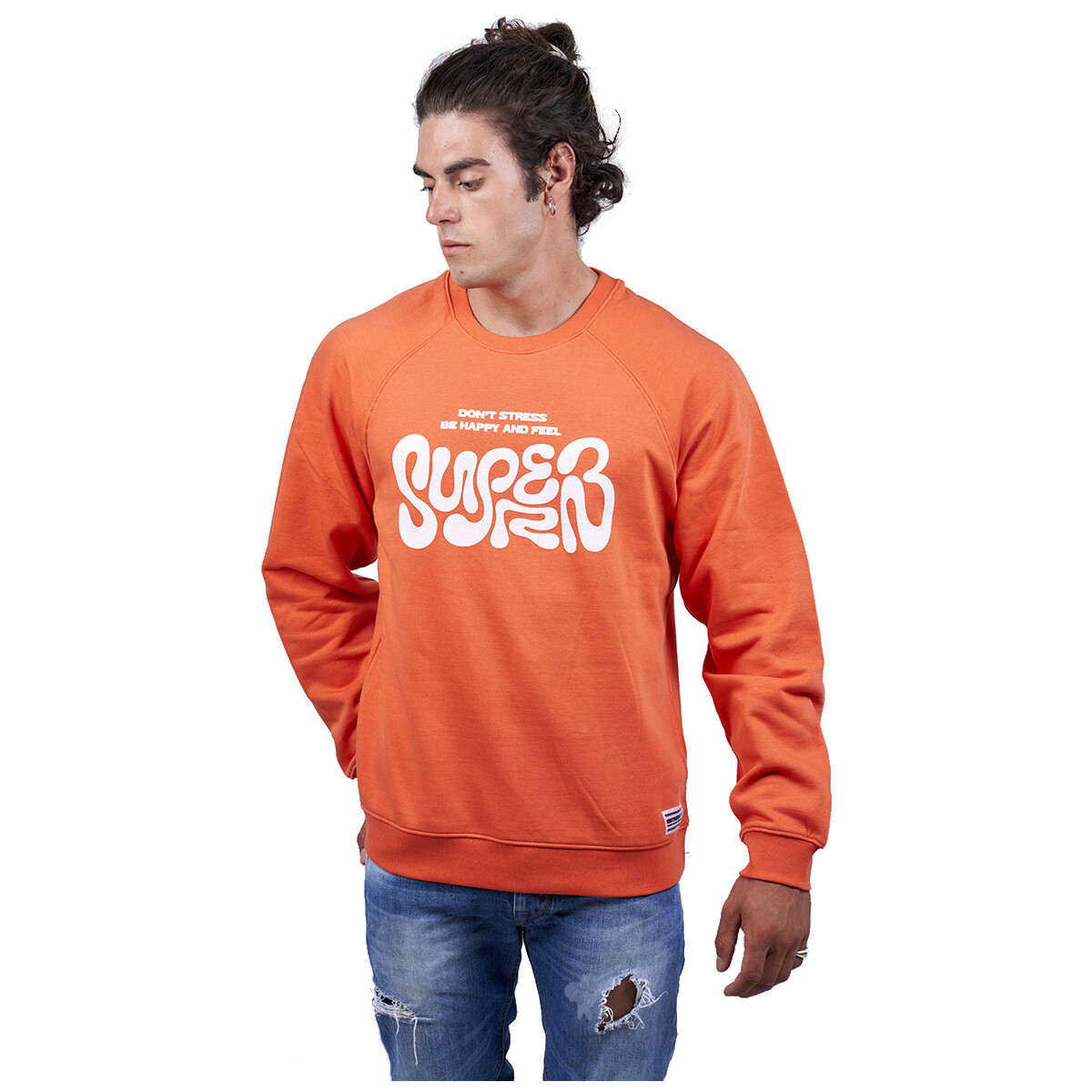 textil Herre Sweatshirts Superb 1982 SO-SPRB01-ORANGE Orange