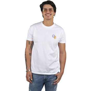 textil Herre T-shirts m. korte ærmer Superb 1982 SPRBCA-2202-WHITE Hvid