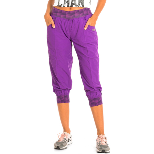 textil Dame Halvlange bukser Zumba Z1B00165-LILA Violet