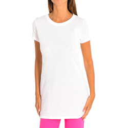 textil Dame T-shirts & poloer Zumba Z1T00543-BLANCO Hvid