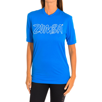 textil Dame T-shirts & poloer Zumba Z2T00153-AZUL Blå