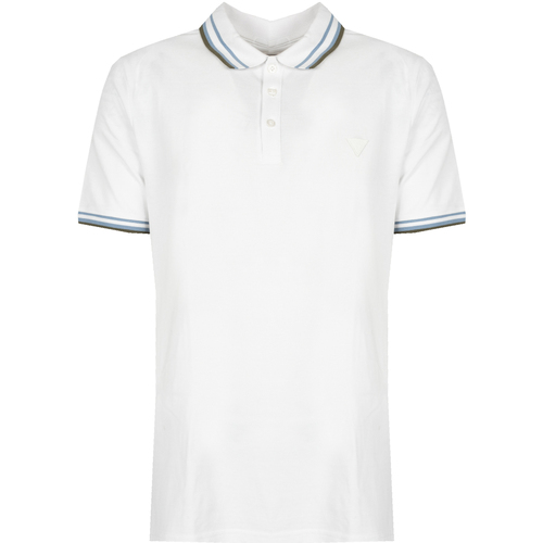 textil Herre Polo-t-shirts m. korte ærmer Guess M1YP55K9WF1 Hvid