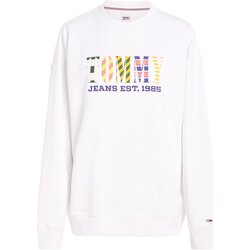 textil Dame Sweatshirts Tommy Jeans DW0DW16246 Hvid