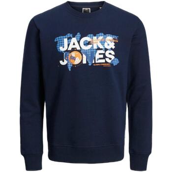 textil Herre Sweatshirts Jack & Jones  Blå
