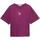 textil Pige T-shirts m. korte ærmer Calvin Klein Jeans  Violet