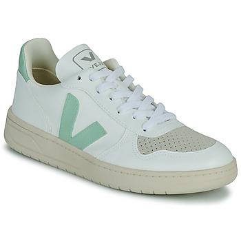 Sko Dame Lave sneakers Veja V-10 Hvid / Grøn