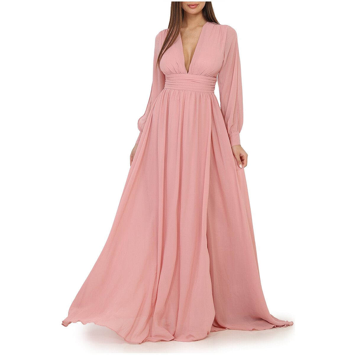 textil Dame Kjoler La Modeuse 32626_P74064 Pink