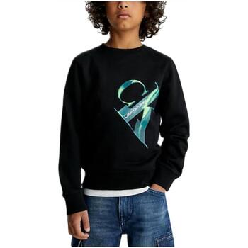 textil Dreng Sweatshirts Calvin Klein Jeans  Sort