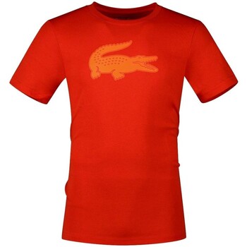 textil Herre T-shirts m. korte ærmer Lacoste CAMISETA SPORT HOMBRE   TH2042 Orange