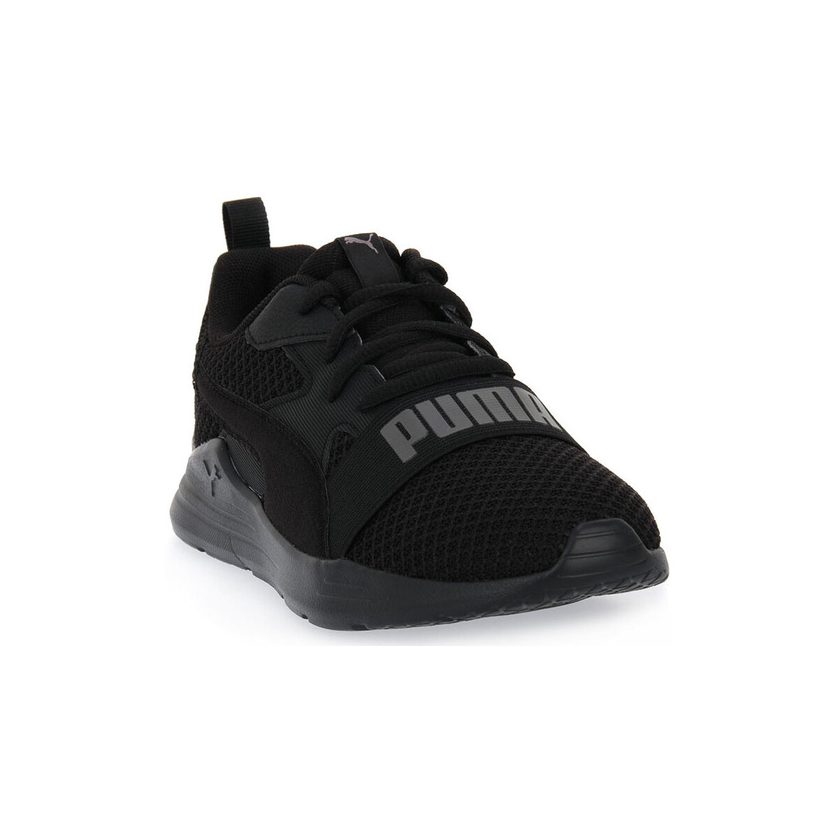 Sko Dreng Sneakers Puma 01 WIRED RUN PURE Sort