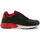 Sko Herre Sneakers Shone 005-001 Black/Red Sort