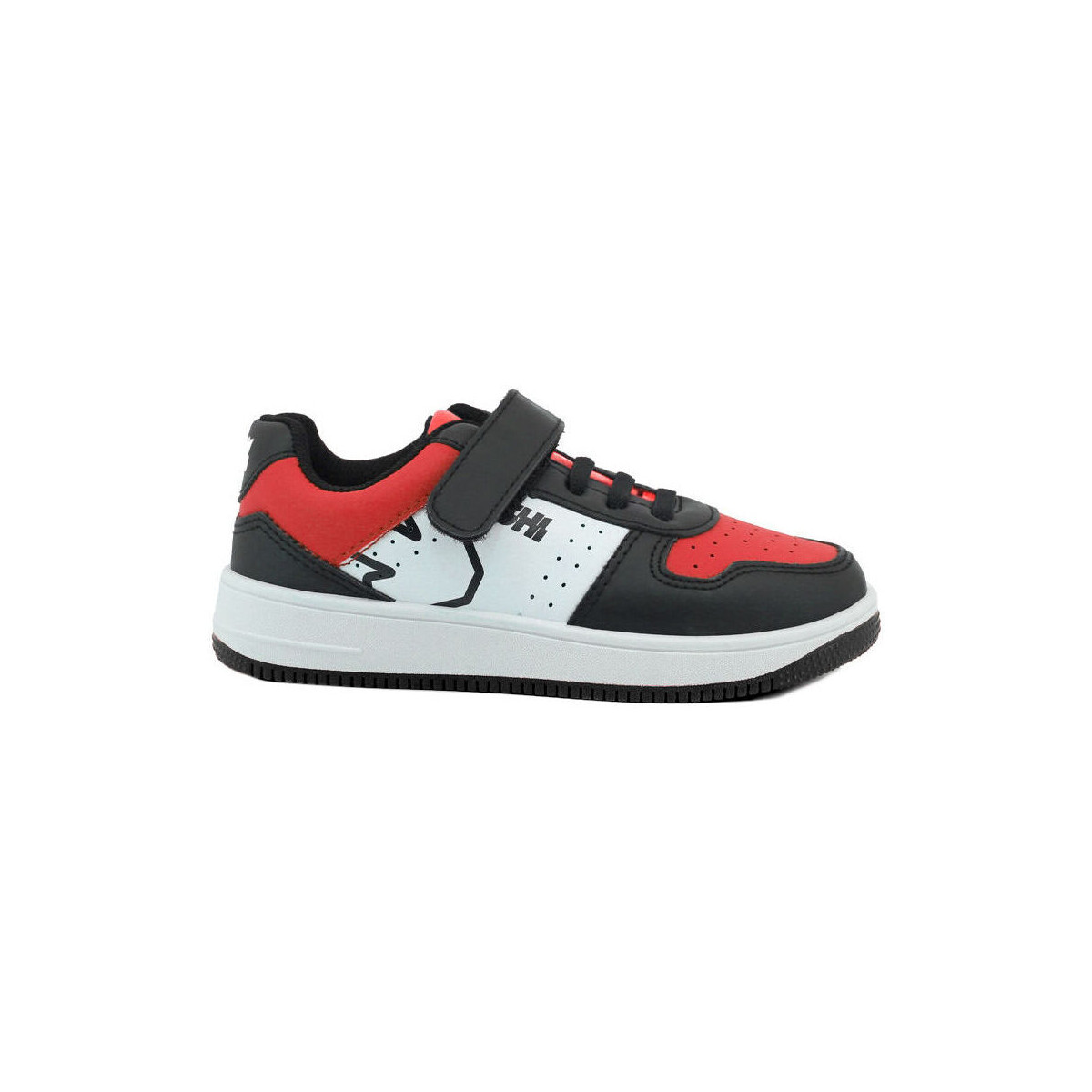 Sko Herre Sneakers Shone 002-002 Black/Red Sort