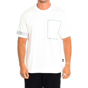 textil Herre T-shirts m. korte ærmer La Martina SMR313-JS303-00002 Hvid