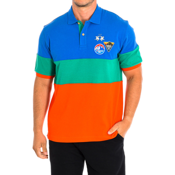textil Herre Polo-t-shirts m. korte ærmer La Martina TMP318-JS303-T6119 Flerfarvet