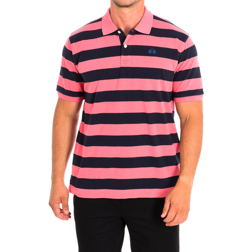 textil Herre Polo-t-shirts m. korte ærmer La Martina TMP327-JS314-05175 Flerfarvet