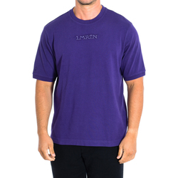 textil Herre T-shirts m. korte ærmer La Martina TMR008-JS303-05007 Violet