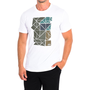 textil Herre T-shirts m. korte ærmer La Martina TMR300-JS206-00001 Hvid