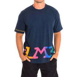 textil Herre T-shirts m. korte ærmer La Martina TMR303-JS303-07017 Marineblå
