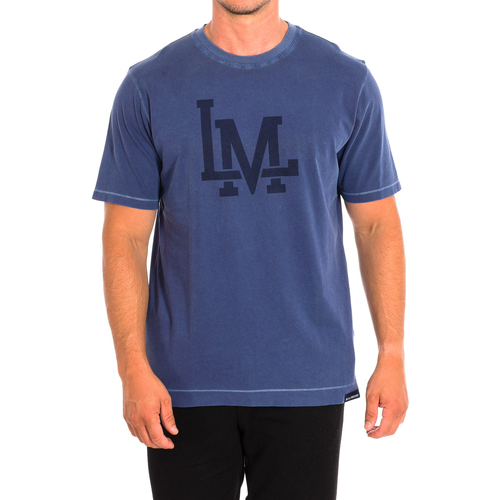 textil Herre T-shirts m. korte ærmer La Martina TMR320-JS330-07017 Marineblå