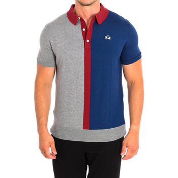 textil Herre Polo-t-shirts m. korte ærmer La Martina TMS005-XC008-B1224 Flerfarvet