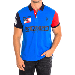 textil Herre Polo-t-shirts m. korte ærmer U.S Polo Assn. 58877-173 Blå