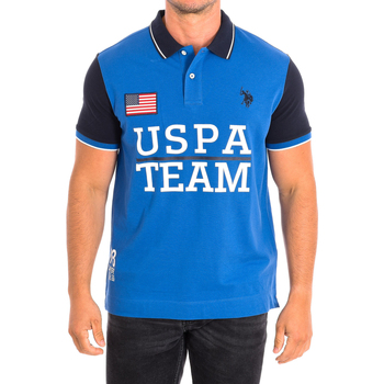 textil Herre Polo-t-shirts m. korte ærmer U.S Polo Assn. 61429-137 Blå