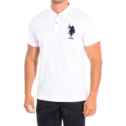 textil Herre Polo-t-shirts m. korte ærmer U.S Polo Assn. 61662-100 Hvid