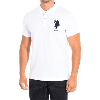 textil Herre Polo-t-shirts m. korte ærmer U.S Polo Assn. 61662-100 Hvid