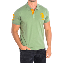 textil Herre Polo-t-shirts m. korte ærmer U.S Polo Assn. 61663-246 Kaki