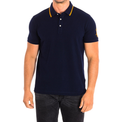 textil Herre Polo-t-shirts m. korte ærmer U.S Polo Assn. 61677-177 Marineblå