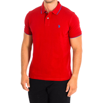 textil Herre Polo-t-shirts m. korte ærmer U.S Polo Assn. 64308-256 Rød