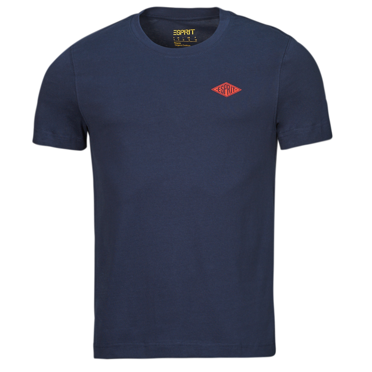 textil Herre T-shirts m. korte ærmer Esprit OCS AW CN SSL Marineblå