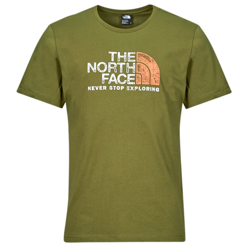 textil Herre T-shirts m. korte ærmer The North Face S/S RUST 2 Kaki