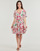 textil Dame Korte kjoler Roxy SEA SYMPHONY Hvid / Pink