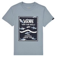 textil Dreng T-shirts m. korte ærmer Vans PRINT BOX 2.0 SS Blå
