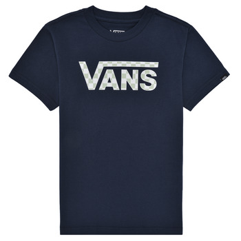 textil Dreng T-shirts m. korte ærmer Vans VANS CLASSIC LOGO FILL Marineblå