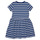 textil Pige Korte kjoler Petit Bateau MARILYN Marineblå