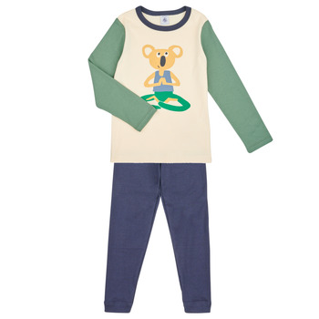textil Børn Pyjamas / Natskjorte Petit Bateau MANANE Flerfarvet