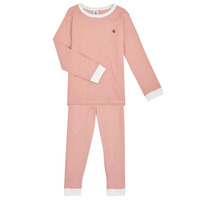textil Børn Pyjamas / Natskjorte Petit Bateau MAMOU Rød