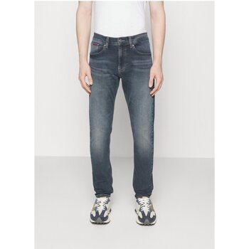 textil Herre Jeans - skinny Tommy Jeans DM0DM16634 Blå