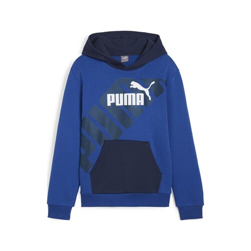 textil Dreng Sweatshirts Puma PUMA POWER GRAPHIC HOODIE TR B Blå