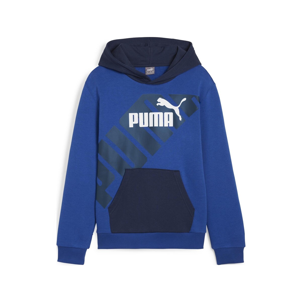 textil Dreng Sweatshirts Puma PUMA POWER GRAPHIC HOODIE TR B Blå