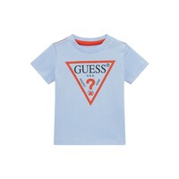 textil Dreng T-shirts m. korte ærmer Guess N73I55 Blå