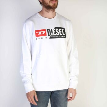 textil Herre Sweatshirts Diesel - s-girk-cuty Hvid