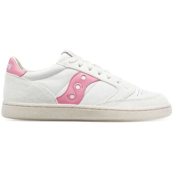 Sko Herre Sneakers Saucony Jazz Court S70671-7 White/Pink Hvid