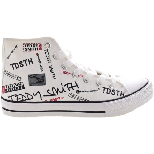 Sko Herre Sneakers Teddy Smith 71654 Hvid