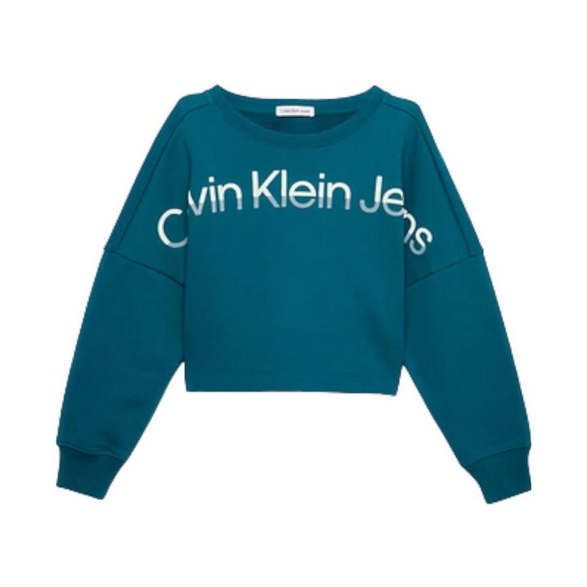textil Pige Sweatshirts Calvin Klein Jeans  Grøn