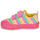 Sko Pige Lave sneakers Agatha Ruiz de la Prada ZAPATO LONA RAYAS Pink / Flerfarvet